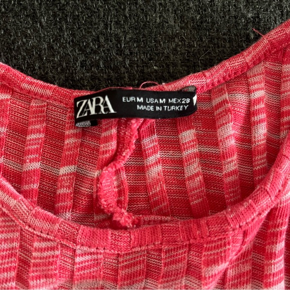 Zara Ribbed Open Back MIDI Dress - Picture 4 of 5